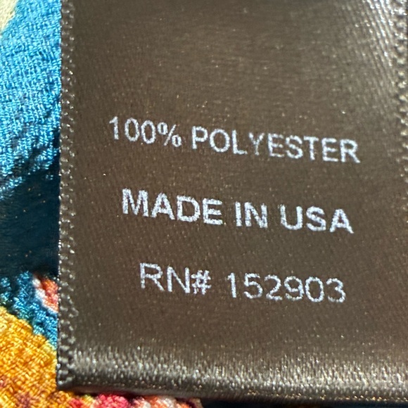 Baea Los Angeles Top Women’s 1X Teal Floral Long Sleeve Shirred Cuffs Flowercore - Picture 6 of 15